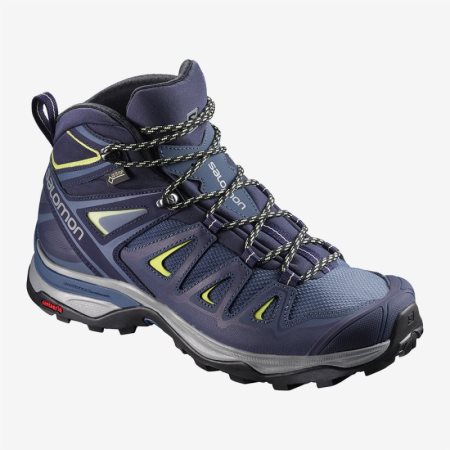 Salomon X ULTRA 3 MID GTX W Wanderstiefel Damen Navy [0IHV-I]